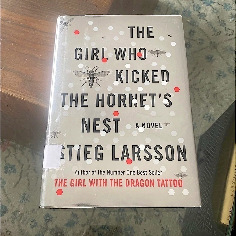 💥 The Girl Who Kicked the Hornets Nest Hardcover Book